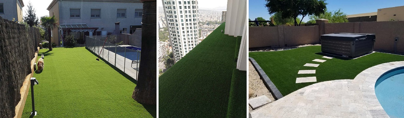 قیمت خرید چمن مصنوعی فنس چمنی گرین وال تایل چمنی خانه چوبی