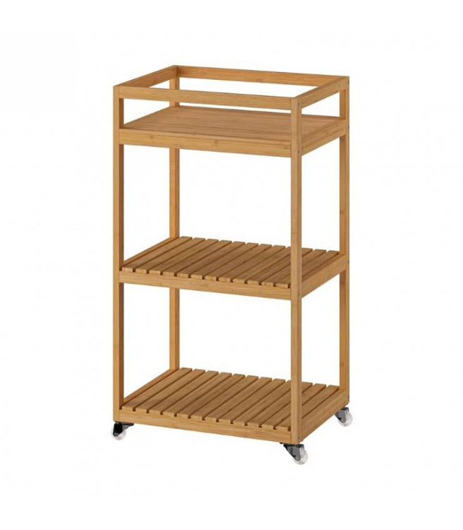 ترولی با چوب رابر و رنگ پلی اورتان - کد T4400