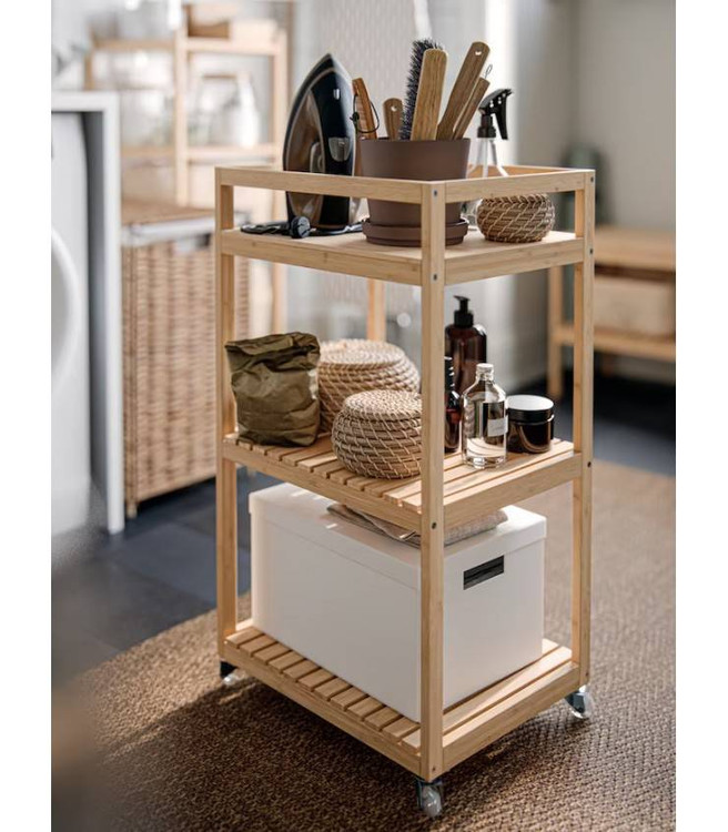 ترولی با چوب رابر و رنگ پلی اورتان - کد T4400