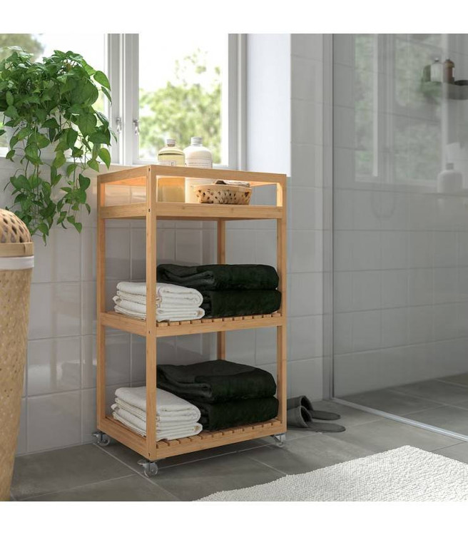 ترولی با چوب رابر و رنگ پلی اورتان - کد T4400