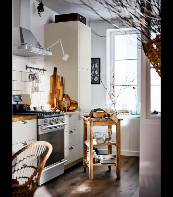 ترولی با چوب رابر و رنگ پلی اورتان - کد T4401