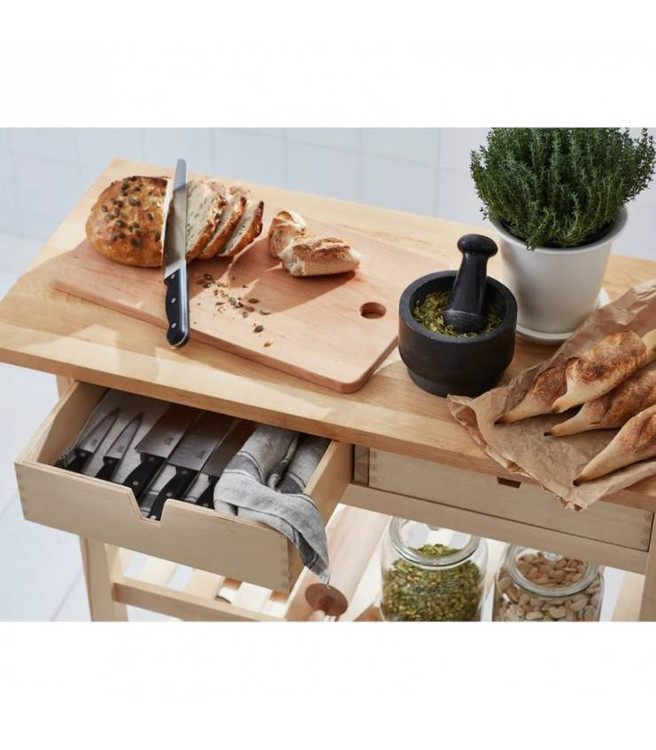 ترولی با چوب رابر و رنگ پلی اورتان – کد T4402