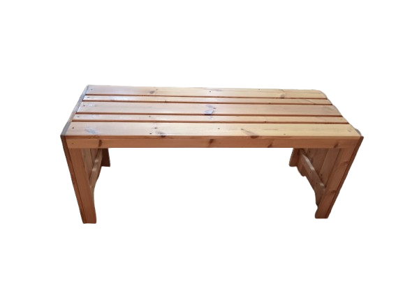 میز و نیمکت باغی ترموود 4 نفره با لاک پلی اورتان فضای باز - کد MF1703