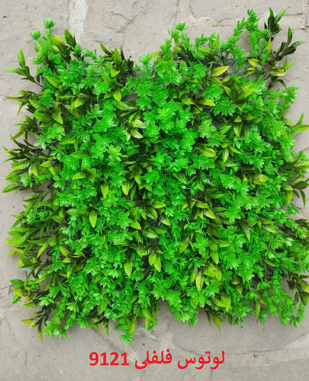 گرین وال لوتوس فلفلی 50*50 سانتیمتر کد 9121 - دیوارسبز - گروه تولیدی خانه چوبی
